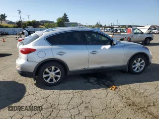 2010 Infiniti EX Journey with VIN JN1AJ0HRXAM753360, listed as a Copart auction lot 53159885 with 140,068 mi miles and Salvage Title. Bid and sale history available at carsss.com. Image 3.
