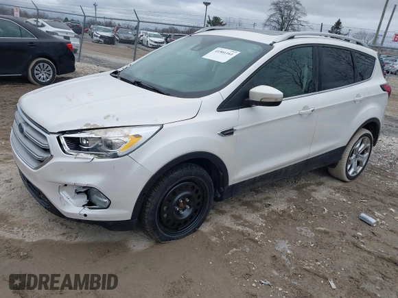 2019 Ford Escape Titanium with VIN 1FMCU9J95KUB50793, listed as a IAAI auction lot 41501161 with 111,644 mi miles. Bid and sale history available at carsss.com. Image 19.