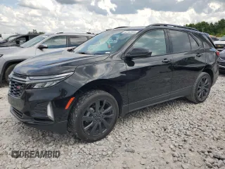 2023 Chevrolet Equinox RS with VIN 3GNAXWEG0PL225399, listed as a Copart auction lot 62352905 with 33,540 mi miles and Clean title. Bid and sale history available at DreamBid. Image 1.