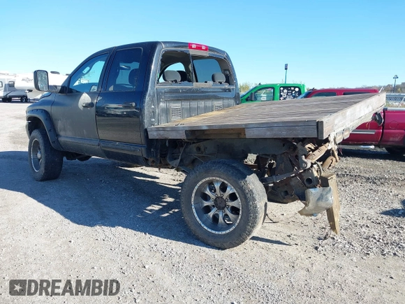 2005 Dodge 2500 SLT with VIN 3D7KS28D95G822214, listed as a IAAI auction lot 40758703 with 197,851 mi miles and . Bid and sale history available at DreamBid. Image 3.