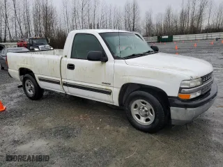 2002 Chevrolet Silverado 1500 LS with VIN 1GCEC14V12Z305031, listed as a Copart auction lot 46584315 with 289,903 mi miles and Clean Title. Bid and sale history available at carsss.com. Image 4.