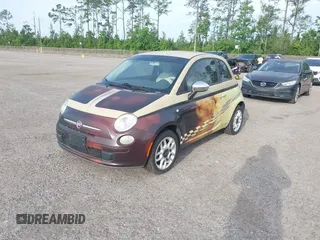 2012 FIAT 500 Pop z VIN 3C3CFFAR7CT114598, wystawiony jako IAAI lot #42374382 z przebiegiem 91 585 mil mil oraz . Historia ofert i sprzedaży dostępna na DreamBid. Obrazek 2.