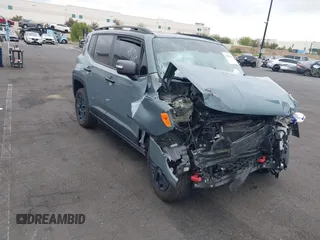 2017 Jeep Renegade Trailhawk z VIN ZACCJBCB7HPE97122, wystawiony jako IAAI lot #42052309 z przebiegiem 40 963 mil mil oraz . Historia ofert i sprzedaży dostępna na DreamBid. Obrazek 1.