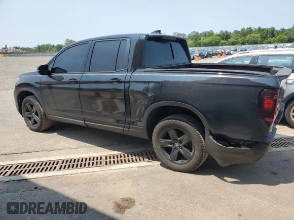 2023 Honda Ridgeline Black Edition with VIN 5FPYK3F84PB016684, listed as a Copart auction lot 58999785 with 45,171 mi miles and Salvage title. Bid and sale history available at DreamBid. Image 2.