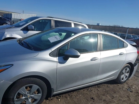 2017 Chevrolet Cruze LS with VIN 1G1BC5SM1H7280536, listed as a IAAI auction lot 41804103 with NaN miles. Bid and sale history available at carsss.com. Image 14.