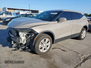 2021 Chevrolet Blazer LT z VIN 3GNKBCRSXMS542267, wystawiony jako Copart lot #55837615 z przebiegiem 53 369 mil mil oraz Szkoda całkowita • Salvage title. Historia ofert i sprzedaży dostępna na DreamBid. Obrazek 1.