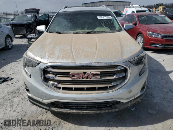 2019 GMC Terrain SLT with VIN 3GKALPEX0KL345355, listed as a Copart auction lot 49847285 with 0 mi miles and Salvage Title. Bid and sale history available at carsss.com. Image 5.