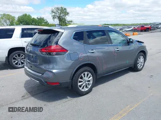 2017 Nissan Rogue SV with VIN KNMAT2MT4HP596082, listed as a IAAI auction lot 42320018 with 55,122 mi miles and . Bid and sale history available at DreamBid. Image 4.