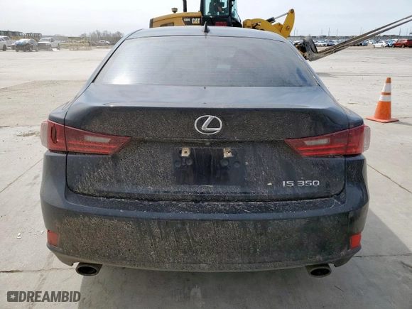 2016 Lexus IS 350 with VIN JTHBE1D29G5027088, listed as a Copart auction lot 48111185 with 159,565 mi miles and Salvage Title. Bid and sale history available at carsss.com. Image 6.
