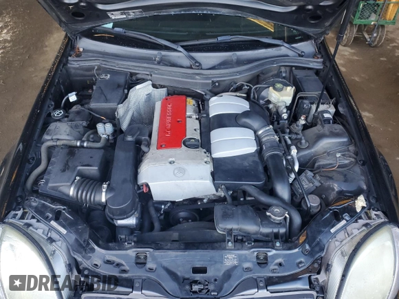 2001 Mercedes-Benz SLK 230 Kompressor z VIN WDBKK49F41F209482, wystawiony jako Copart lot #45523305 z przebiegiem Nie podano mil oraz Szkoda całkowita • Salvage title. Historia ofert i sprzedaży dostępna na DreamBid. Obrazek 11.