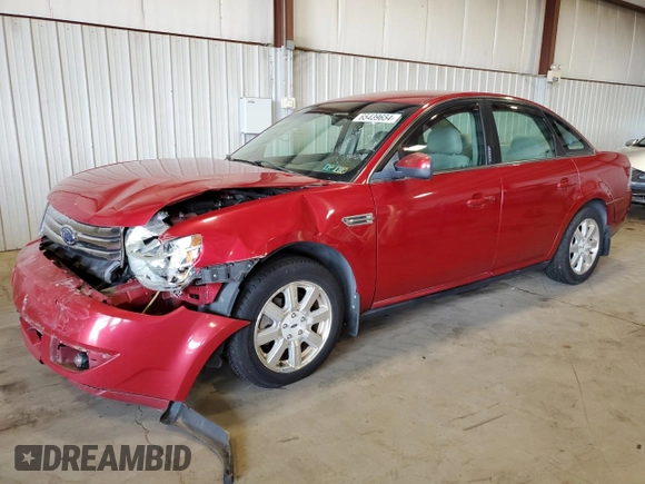 2009 Ford Taurus SE with VIN 1FAHP23W09G125424, listed as a Copart auction lot 65439654 with 138,441 mi miles and Salvage Title. Bid and sale history available at carsss.com. Image 1.