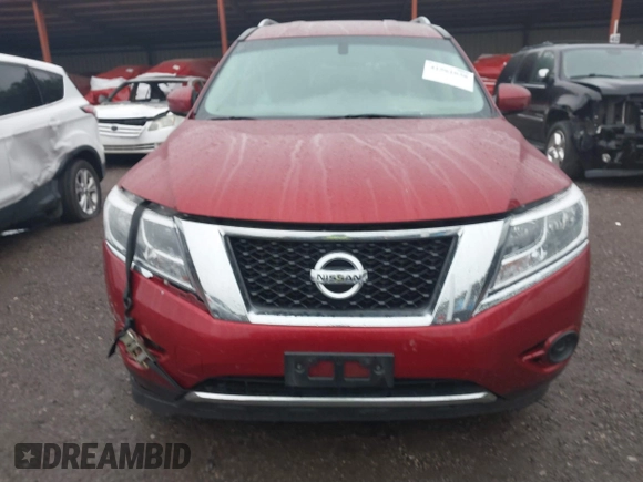 2015 Nissan Pathfinder S with VIN 5N1AR2MN9FC689700, listed as a IAAI auction lot 41561038 with 161,038 mi miles. Bid and sale history available at carsss.com. Image 12.