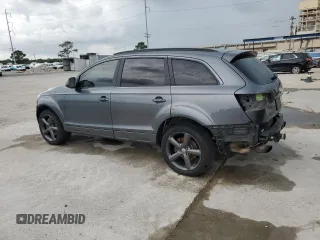 2015 Audi Q7 3.0T Premium Plus with VIN WA1LGAFE1FD030704, listed as a Copart auction lot 53684975 with 182,877 mi miles and Salvage Title. Bid and sale history available at carsss.com. Image 2.
