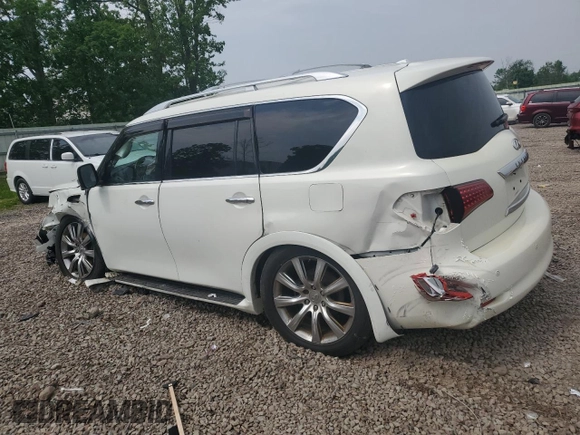 2014 Infiniti QX80 с VIN JN8AZ2NEXE9067609, выставлен на аукционе Copart как лот 60475915 с пробегом 140 974 миль миль и Списание • Salvage title. История ставок и продаж доступна на DreamBid. Изображение 2.