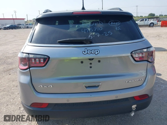 2024 Jeep Compass Limited z VIN 3C4NJDCN4RT595193, wystawiony jako IAAI lot #42275126 z przebiegiem 26 638 mil mil oraz . Historia ofert i sprzedaży dostępna na DreamBid. Obrazek 16.