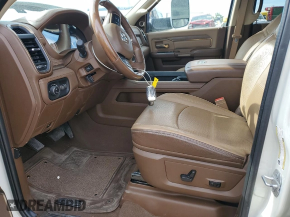 2022 Ram 3500 Longhorn with VIN 3C63RRKLXNG338921, listed as a Copart auction lot 72313304 with 32,930 mi miles and Salvage Title. Bid and sale history available at carsss.com. Image 7.