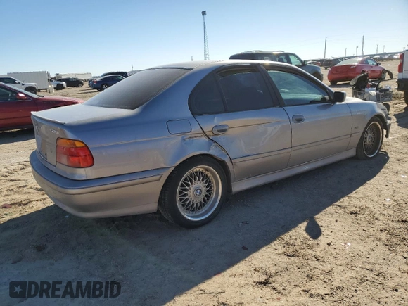 1998 BMW 5 Series 528iA with VIN WBADD6322WGT96421, listed as a Copart auction lot 42254515 with 198,702 mi miles and Salvage Title. Bid and sale history available at carsss.com. Image 3.