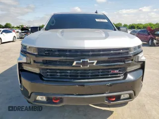 2021 Chevrolet Silverado 1500 LT Trail Boss with VIN 3GCPYFED1MG247406, listed as a Copart auction lot 55861975 with 41,423 mi miles and Salvage Title. Bid and sale history available at DreamBid. Image 5.
