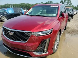 2022 Cadillac XT6 Premium Luxury with VIN 1GYKPCRS7NZ101706, listed as a Copart auction lot 63389985 with 27,021 mi miles and Salvage title. Bid and sale history available at DreamBid. Image 13.