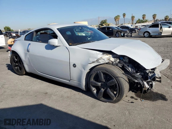 2008 Nissan 350Z Touring z VIN JN1BZ34EX8M753158, wystawiony jako Copart lot #57711145 z przebiegiem 113 142 mil mil oraz Szkoda całkowita • Salvage title. Historia ofert i sprzedaży dostępna na DreamBid. Obrazek 4.