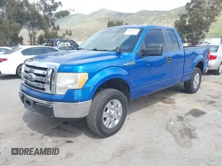 2010 Ford F-150 XL with VIN 1FTEX1C89AKE42399, listed as a IAAI auction lot 41883532 with 231,581 mi miles. Bid and sale history available at carsss.com. Image 2.