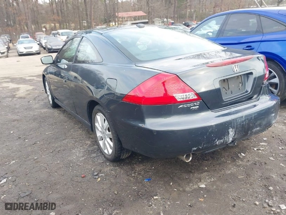 2007 Honda Accord Cpe EX-L with VIN 1HGCM82607A005657, listed as a IAAI auction lot 41520878 with NaN miles. Bid and sale history available at carsss.com. Image 3.
