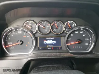 2019 Chevrolet Silverado 1500 LT with VIN 3GCPWCEK3KG199889, listed as a Copart auction lot 80973804 with 58,232 mi miles and Salvage Title. Bid and sale history available at carsss.com. Image 9.