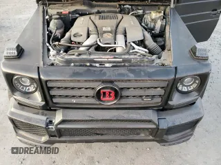 2016 Mercedes-Benz G-Class G 63 AMG with VIN WDCYC7DF8GX246565, listed as a Copart auction lot 75492974 with 35,564 mi miles and Salvage Title. Bid and sale history available at carsss.com. Image 12.