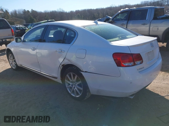 2007 Lexus GS 350 with VIN JTHCE96S770004227, listed as a IAAI auction lot 41645538 with 123,784 mi miles. Bid and sale history available at carsss.com. Image 3.