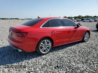2023 Audi A4 S line Premium Plus with VIN WAUEAAF43PN006551, listed as a Copart auction lot 53421805 with 49,285 mi miles and Salvage Title. Bid and sale history available at DreamBid. Image 3.