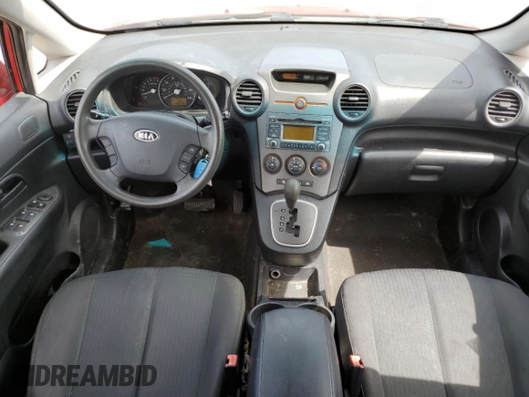 2009 Kia Rondo LX Base with VIN KNAFG528797273170, listed as a Copart auction lot 61351024 with 209,296 mi miles and Salvage Title. Bid and sale history available at carsss.com. Image 8.