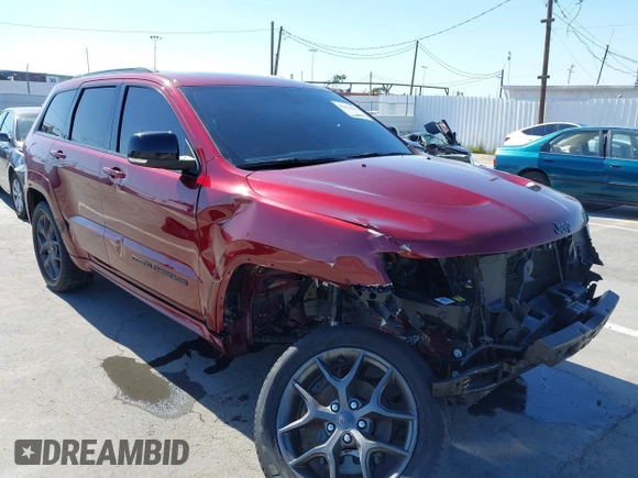 2020 Jeep Grand Cherokee Limited z VIN 1C4RJEBG8LC317006, wystawiony jako IAAI lot #42271501 z przebiegiem 54 078 mil mil oraz . Historia ofert i sprzedaży dostępna na DreamBid. Obrazek 6.