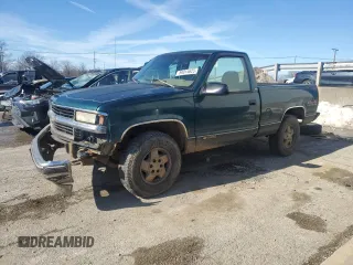 1995 Chevrolet Silverado 1500 with VIN 1GCEK14K5SZ237180, listed as a Copart auction lot 89014625 with 253,605 mi miles and Salvage Title. Bid and sale history available at DreamBid. Image 1.