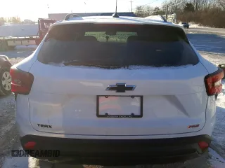 2024 Chevrolet Trax 2RS with VIN KL77LJE20RC202769, listed as a Copart auction lot 87805255 with Not Provided miles and Salvage Title. Bid and sale history available at DreamBid. Image 6.