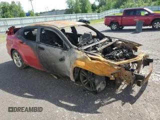 2014 Dodge Avenger SE with VIN 1C3CDZAB9EN174945, listed as a Copart auction lot 60273645 with Not provided miles and Salvage title. Bid and sale history available at DreamBid. Image 4.