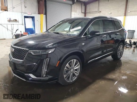 2022 Cadillac XT6 Premium Luxury with VIN 1GYKPFRS0NZ154930, listed as a Copart auction lot 88454595 with 26,334 mi miles and Salvage Title. Bid and sale history available at carsss.com. Image 1.
