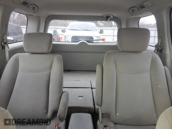 2013 Nissan Quest LE with VIN JN8AE2KP7D9069057, listed as a Copart auction lot 46721615 with 128,745 mi miles and Clean Title. Bid and sale history available at carsss.com. Image 10.