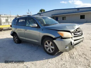 2007 Toyota RAV4 Limited with VIN JTMZK31VX76008451, listed as a Copart auction lot 81186624 with 0 mi miles and Salvage Title. Bid and sale history available at carsss.com. Image 4.