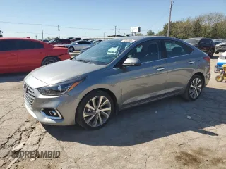 2021 Hyundai Accent Limited with VIN 3KPC34A63ME150065, listed as a Copart auction lot 74012084 with 38,232 mi miles and Salvage Title. Bid and sale history available at carsss.com. Image 1.