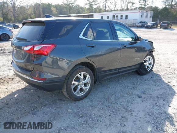 2020 Chevrolet Equinox LT with VIN 2GNAXKEV7L6270751, listed as a IAAI auction lot 41898301 with 50,050 mi miles. Bid and sale history available at carsss.com. Image 4.