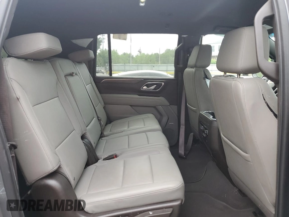 2022 Chevrolet Suburban LT with VIN 1GNSKCKD0NR322362, listed as a Copart auction lot 59576405 with 55,244 mi miles and Salvage title. Bid and sale history available at DreamBid. Image 11.