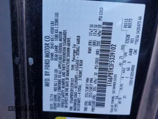 2015 Ford Mustang EcoBoost with VIN 1FA6P8TH3F5339102, listed as a Copart auction lot 54948225 with 164,086 mi miles and Salvage Title. Bid and sale history available at DreamBid. Image 12.