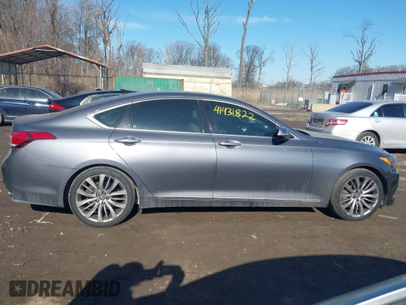 2017 Genesis G80 Ultimate z VIN KMHGN4JF6HU173239, wystawiony jako IAAI lot #41431822 z przebiegiem 140 552 mil mil oraz . Historia ofert i sprzedaży dostępna na DreamBid. Obrazek 13.