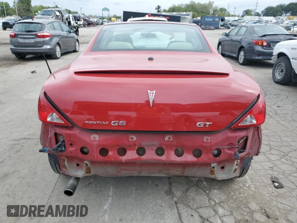 2006 Pontiac G6 with VIN 1G2ZH368564274587, listed as a Copart auction lot 72696594 with 156,311 mi miles and Salvage title. Bid and sale history available at DreamBid. Image 6.