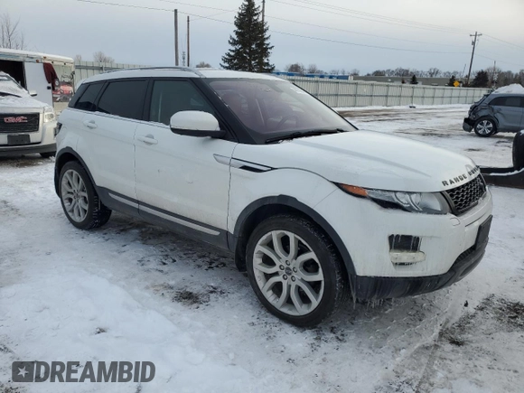2012 Land Rover Range Rover Evoque Prestige Premium z VIN SALVV2BG1CH664643, wystawiony jako Copart lot #44736545 z przebiegiem Nie podano mil oraz Czysty tytuł • Clean title. Historia ofert i sprzedaży dostępna na DreamBid. Obrazek 4.