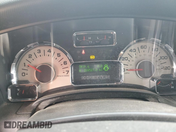 2008 Ford Expedition Max Limited with VIN 1FMFK20518LA24048, listed as a Copart auction lot 47256665 with 208,527 mi miles and Clean title. Bid and sale history available at DreamBid. Image 9.