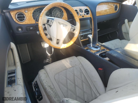 2014 Bentley Continental GT with VIN SCBGU3ZA5EC096829, listed as a Copart auction lot 74620484 with 0 mi miles and Non Repairable. Bid and sale history available at carsss.com. Image 8.