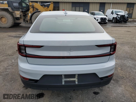 2023 Polestar 2 with VIN YSMED3KA9PL160800, listed as a Copart auction lot 42189675 with 17,439 mi miles and Non Repairable. Bid and sale history available at DreamBid. Image 6.