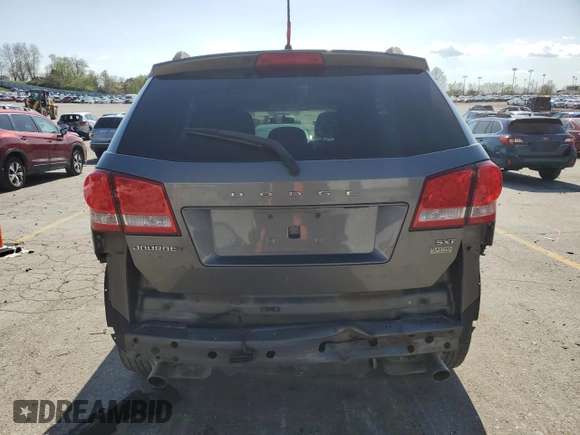 2013 Dodge Journey SXT with VIN 3C4PDCBG3DT571134, listed as a Copart auction lot 52068295 with 224,302 mi miles and Salvage Title. Bid and sale history available at carsss.com. Image 6.