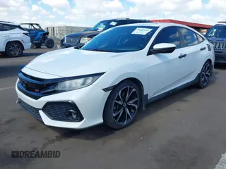 2017 Honda Civic Sedan Si with VIN 2HGFC1E53HH707694, listed as a IAAI auction lot 38919183 with 139,701 mi miles. Bid and sale history available at carsss.com. Image 2.